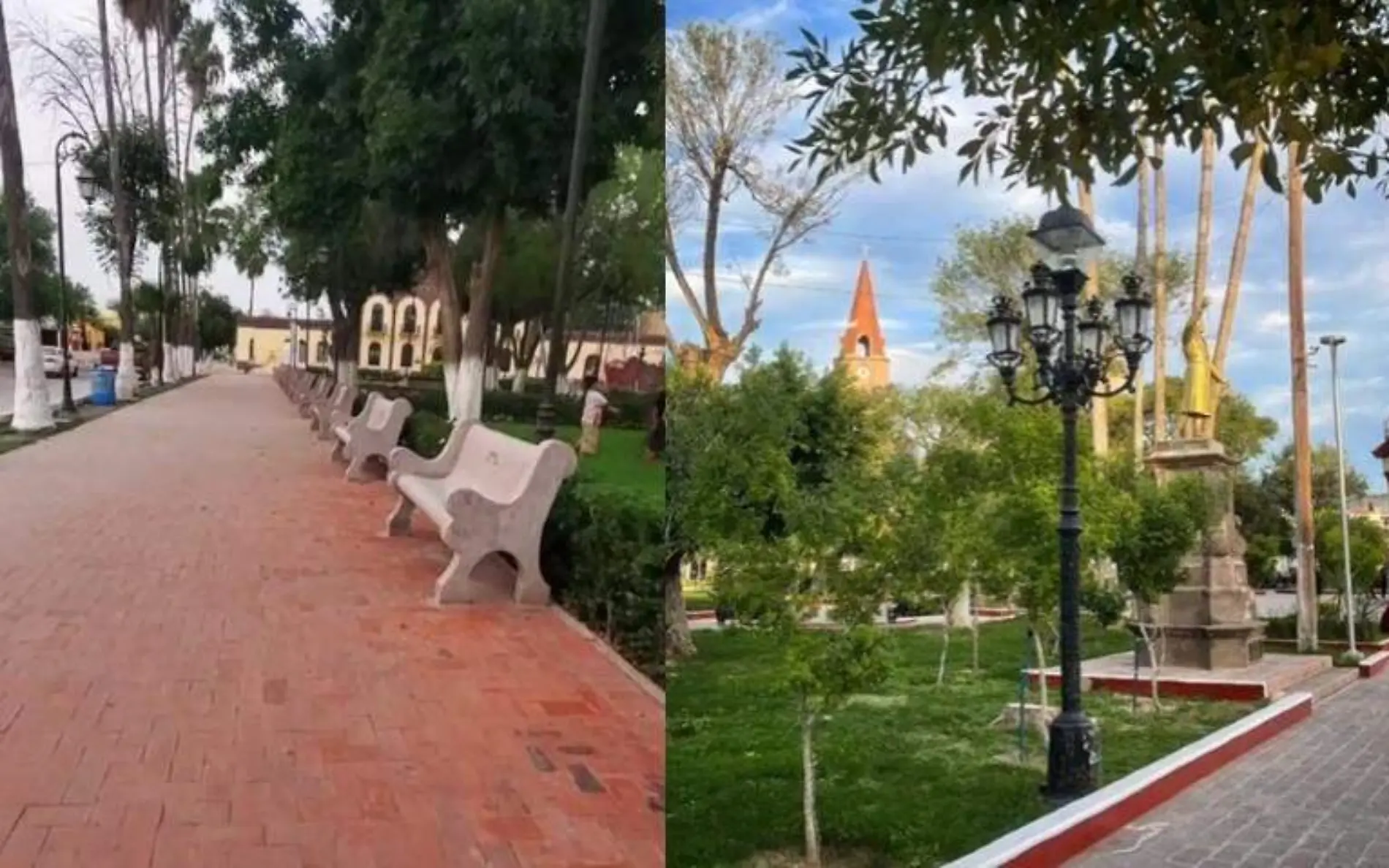 Algunas de estas plazas públicas de Tamaulipas te resultarán familiares, otras más son toda una sorpresa Captura de pantalla TikTok